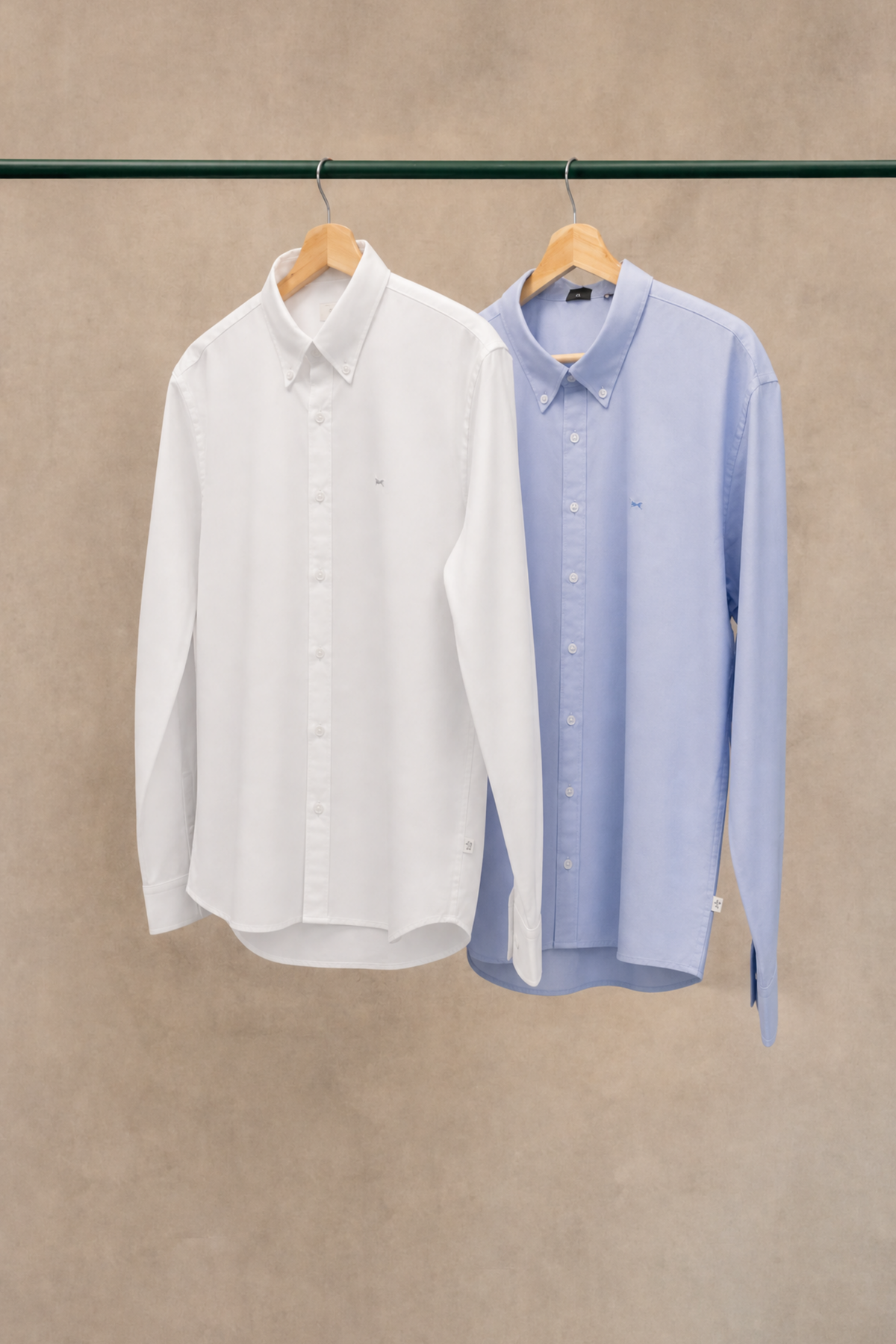 Pack 2 camisas antimanchas con 15% OFF