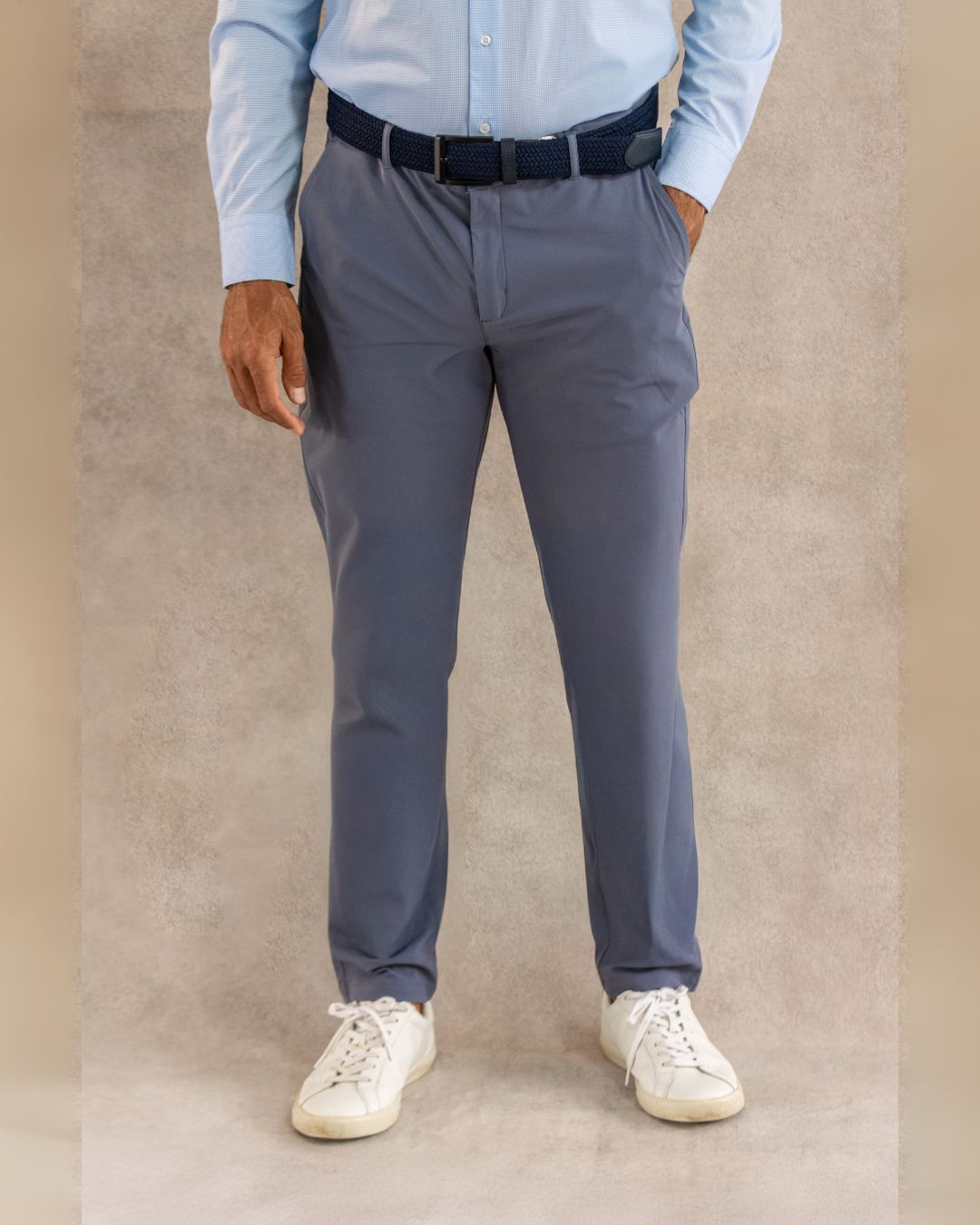 Pantalon Performance Antimanchas Azul