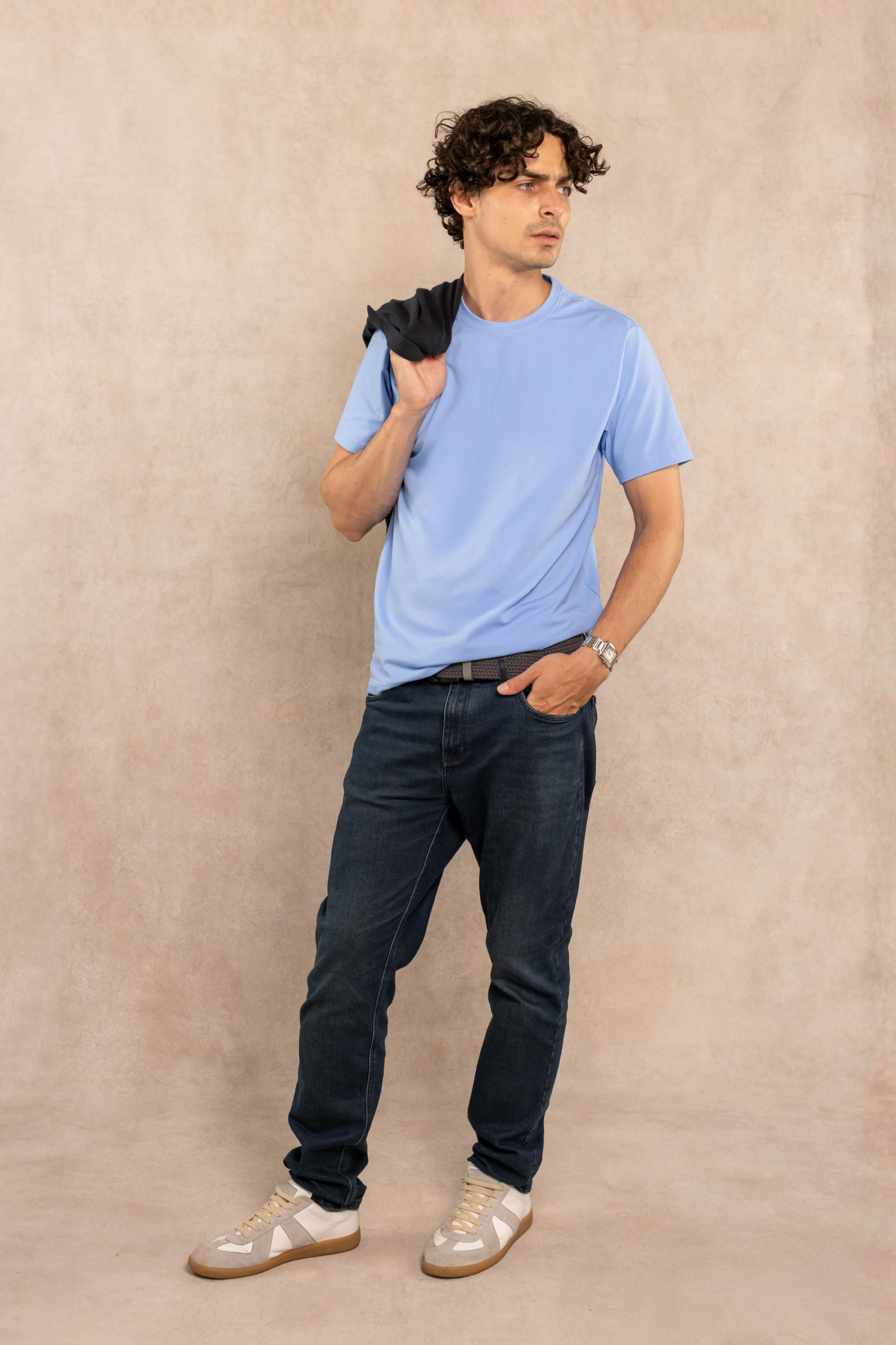 Camiseta Antimanchas Cerulian Blue