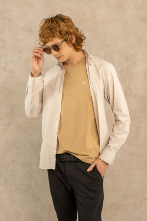 Camiseta Antimanchas Arena para Hombre