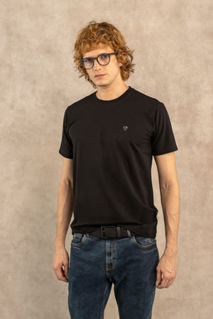 Camiseta Antimanchas Negra - Talla Regular