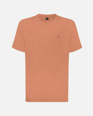 Camiseta antimanchas mocca para hombre marca DANTE tallaje regular fit foto mockup