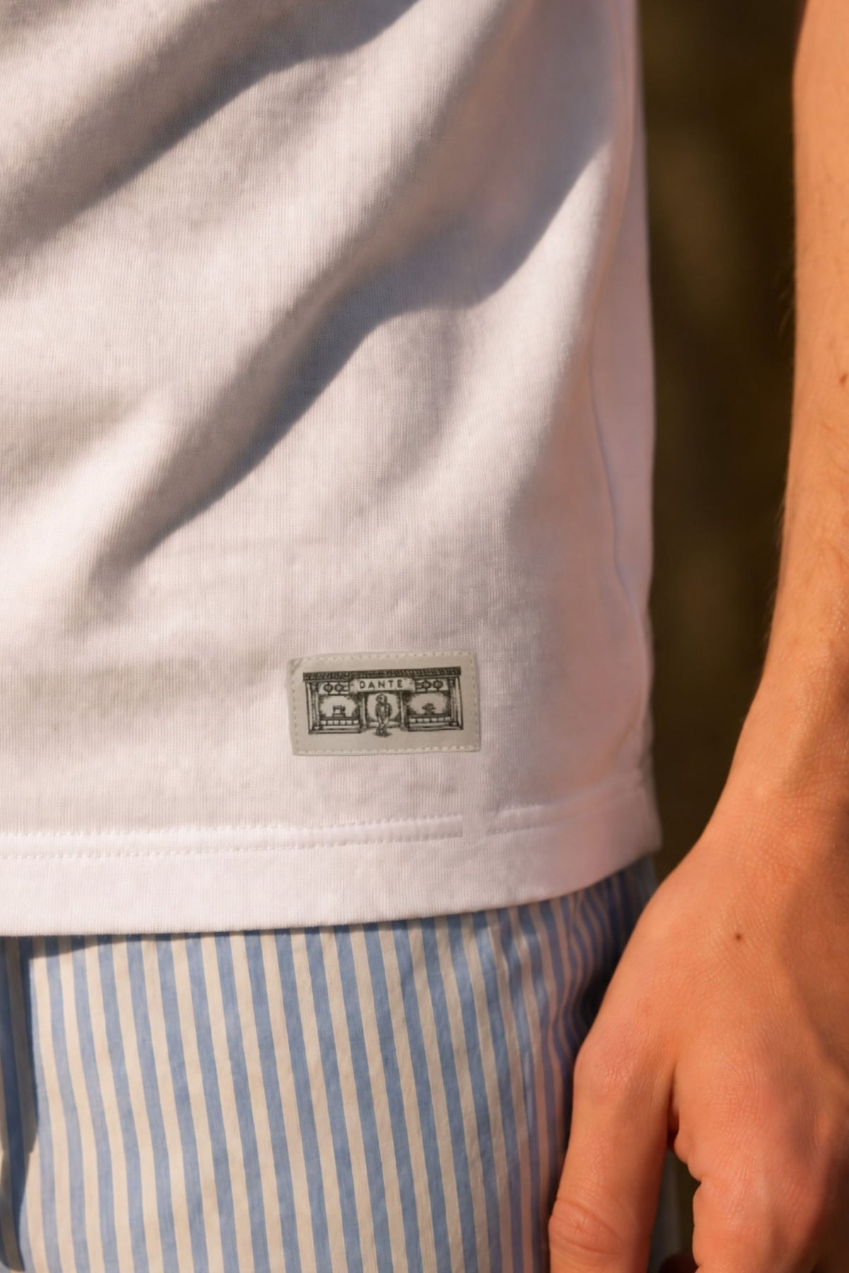Camiseta Antimanchas Blanca Dante Company