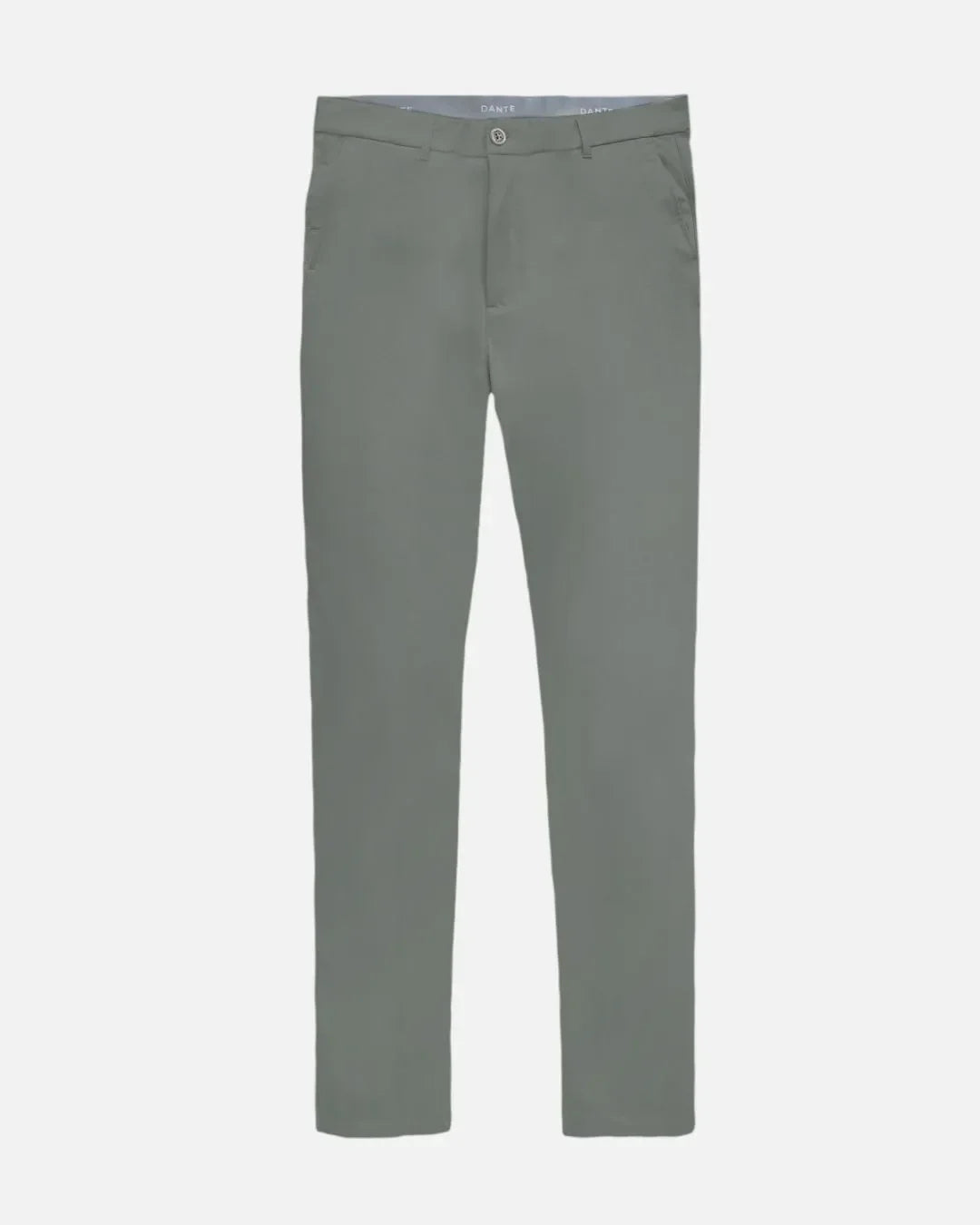 Pantalón performance antimanchas Dark Green para hombre marca dante tallaje regular fit foto mockup
